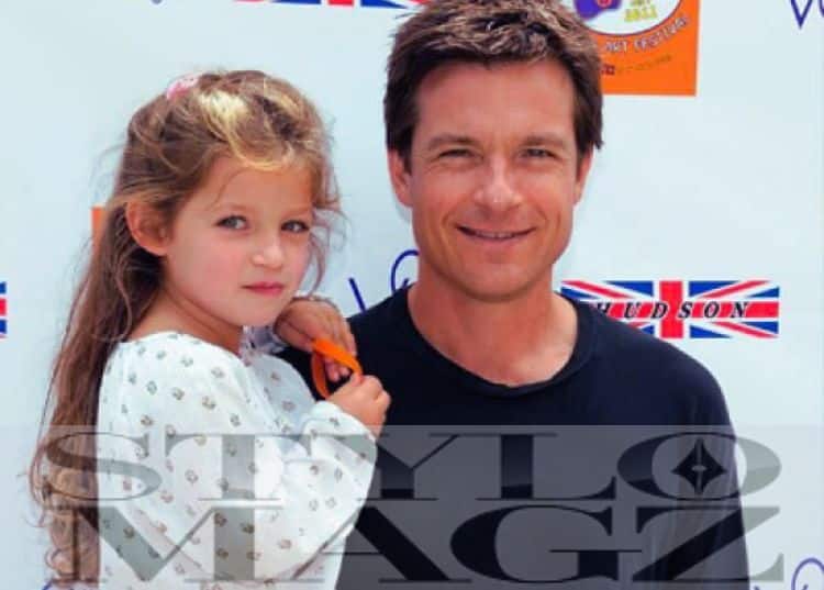 Francesca Nora Bateman with her father Jason Bateman