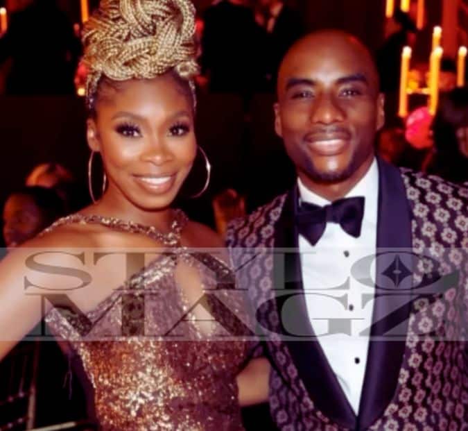 Jessica Gadsden with Husband Charlamagne tha God