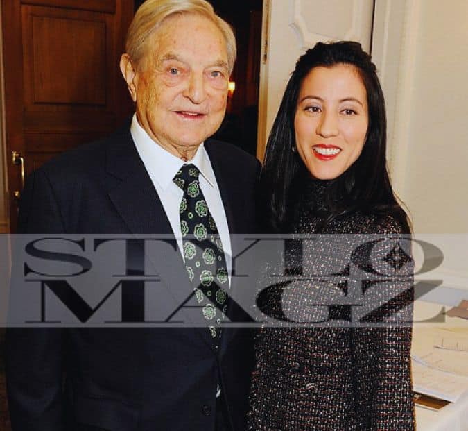 Tamiko Bolton with George Soros