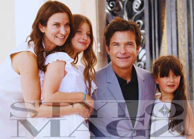 Francesca Nora Bateman with her father Jason Bateman, mother Amanda Anka & sister Maple Sylvie Bateman