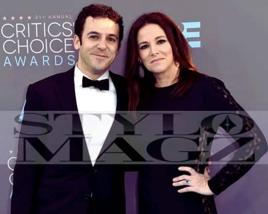 Jennifer Lynn Stone with her husband Fred Savage