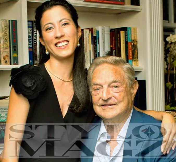 Tamiko Bolton with George Soros