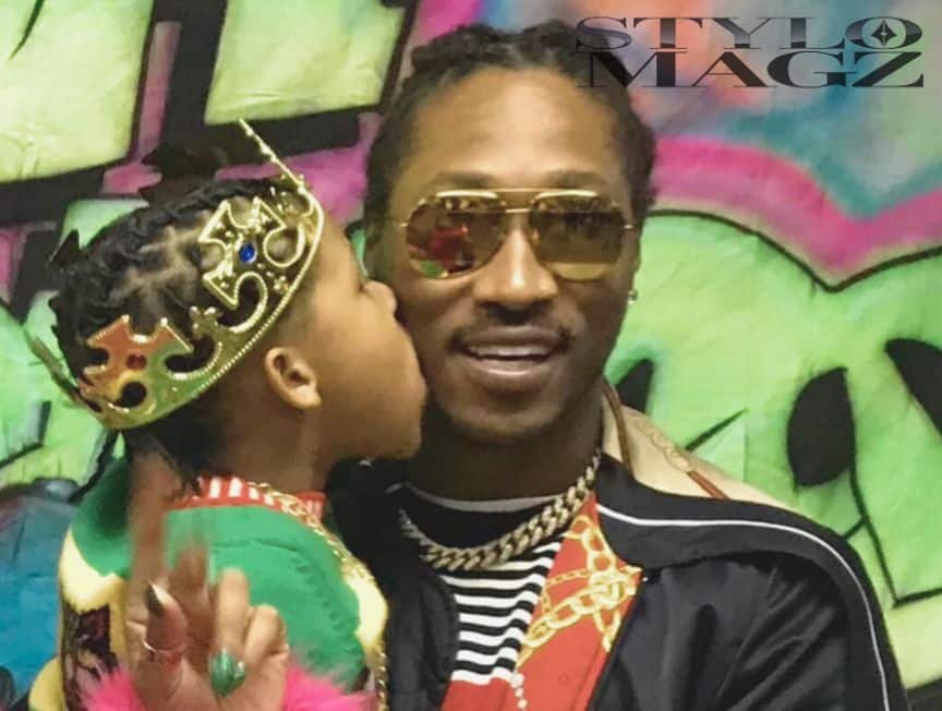 Prince Wilburn with his father Future (Nayvadius DeMun Cash)