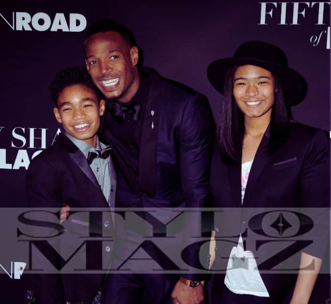 Marlon Wayans with his Daughter & Son children 