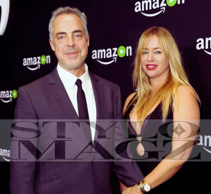 Jose Stemkens with her husband Titus Welliver