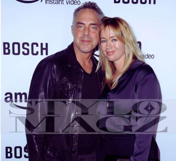 Jose Stemkens with her husband Titus Welliver