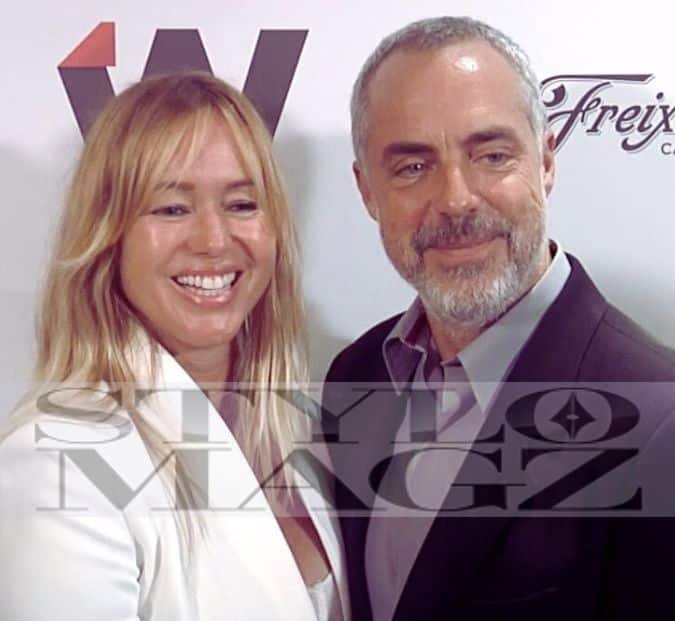 Jose Stemkens with her husband Titus Welliver