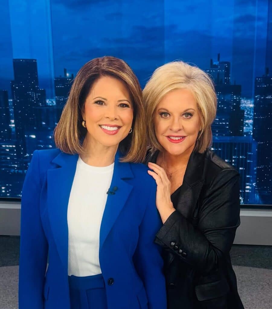 Nancy Grace and David Linch