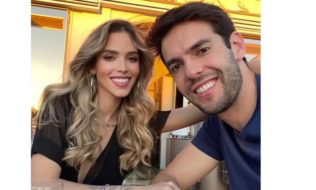 Carolina Dias and Ricardo Kaká